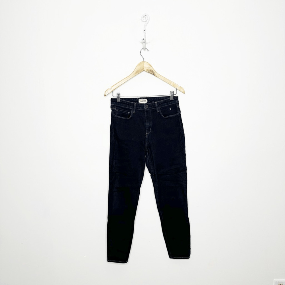 L'AGENCE Margot Jean in Metro Dark Wash super stretch skinny womens size 28